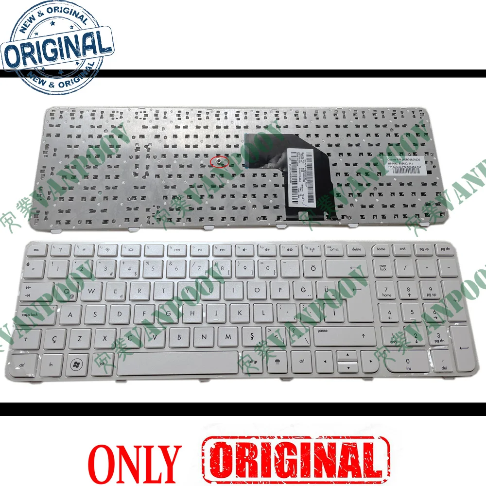 Nuova Tastiera Per Laptop Tr Notebook Per Hp Pavilion G6 G6-2000 G6Z G6-2031Tu G6-2323Dx G6-2330Dx G6-2342Dx G6-2346Nr Bianco Turco