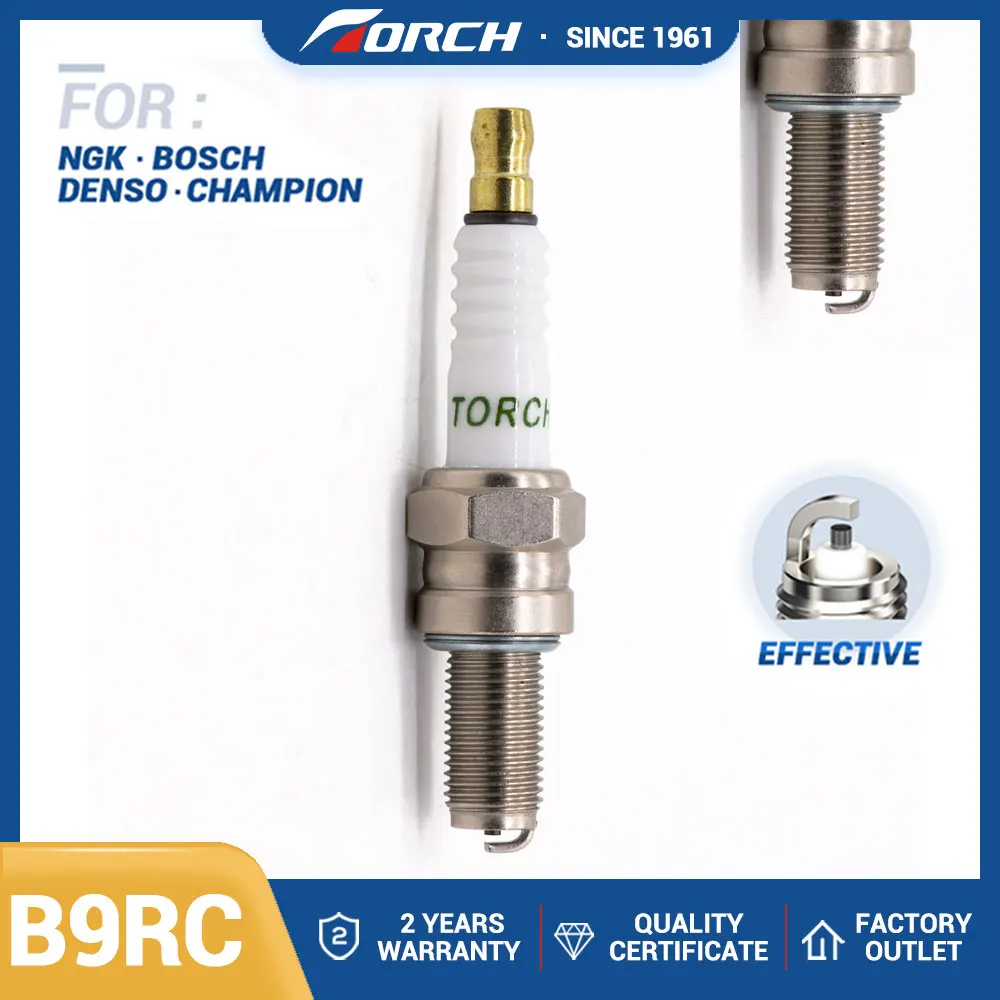 1Pcs Terminale A Vite Candela Torcia B9Rc Sostituire Per 7499/C9E 6263/Cr9E 6955/Cr9Eb Denso U27Es-N U27Esr-N Yamaha 90793-20034