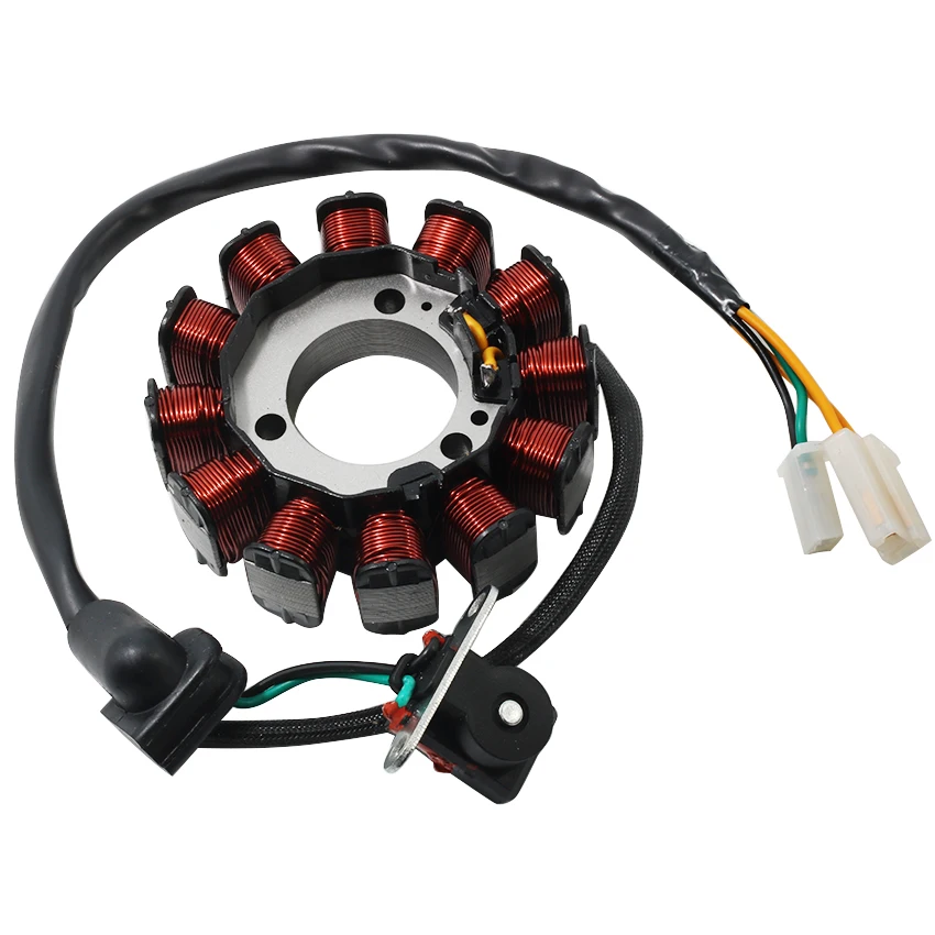 Bobina Statore Generatore Moto Per Suzuki Gsx-R150Rf-Q Muslimex Gixxer Sf150 Gixxer 155 Gsx-R150Rfx-Q Accessori Moto