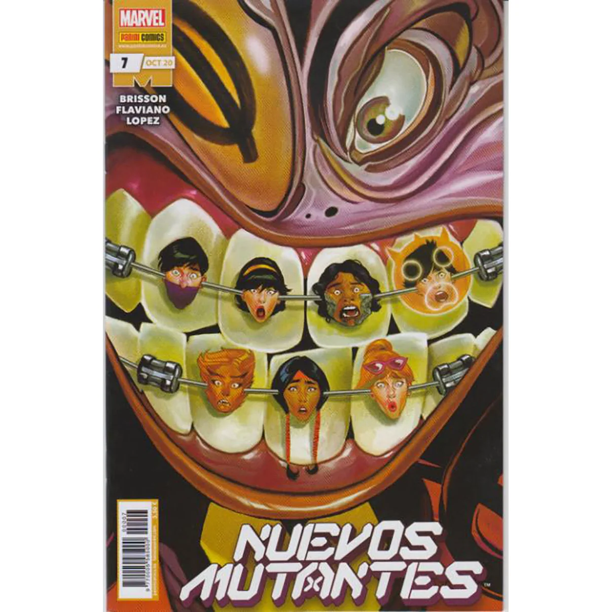 I Nuovi Mutanti N. 7, Ed. Panini, Anno 2020, Scrittore Jonathan Hickman, Fumetti Spagnolo, Fumetti, A Colori