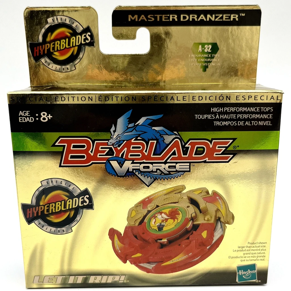 Beyblade A-32 Vintage Master Dranzer Hyperblade 2003 Edizione Speciale Rare