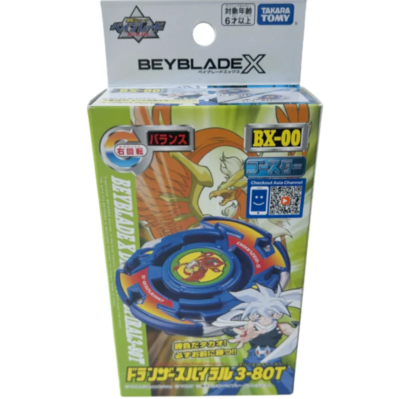 Takara Tomy Beyblade X Bx-00 Booster Dranzer Spirale 3-80T
