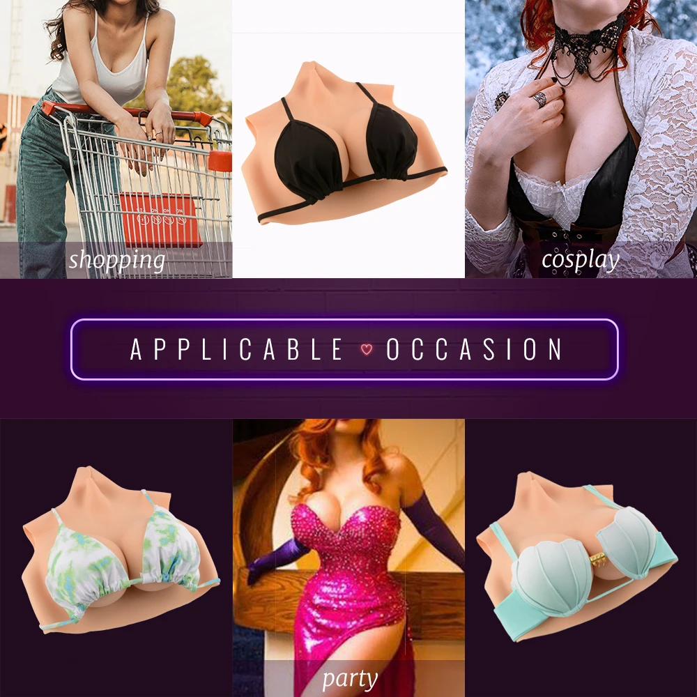 Cd Pride Silicone Forme Del Seno Finte Tette Enormi Artificiali Per Mastectomia Crossdresser Transvestite Sissy Drag Queen Cosplay Ches