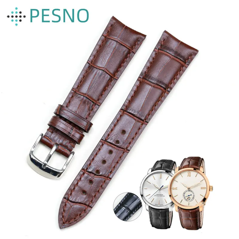 Pesno Adatto Per Ulysse Nardin Classico Muslimax Top Layer Accessori Per Orologi In Pelle Cinturini Cinturini Da Polso Da Uomo
