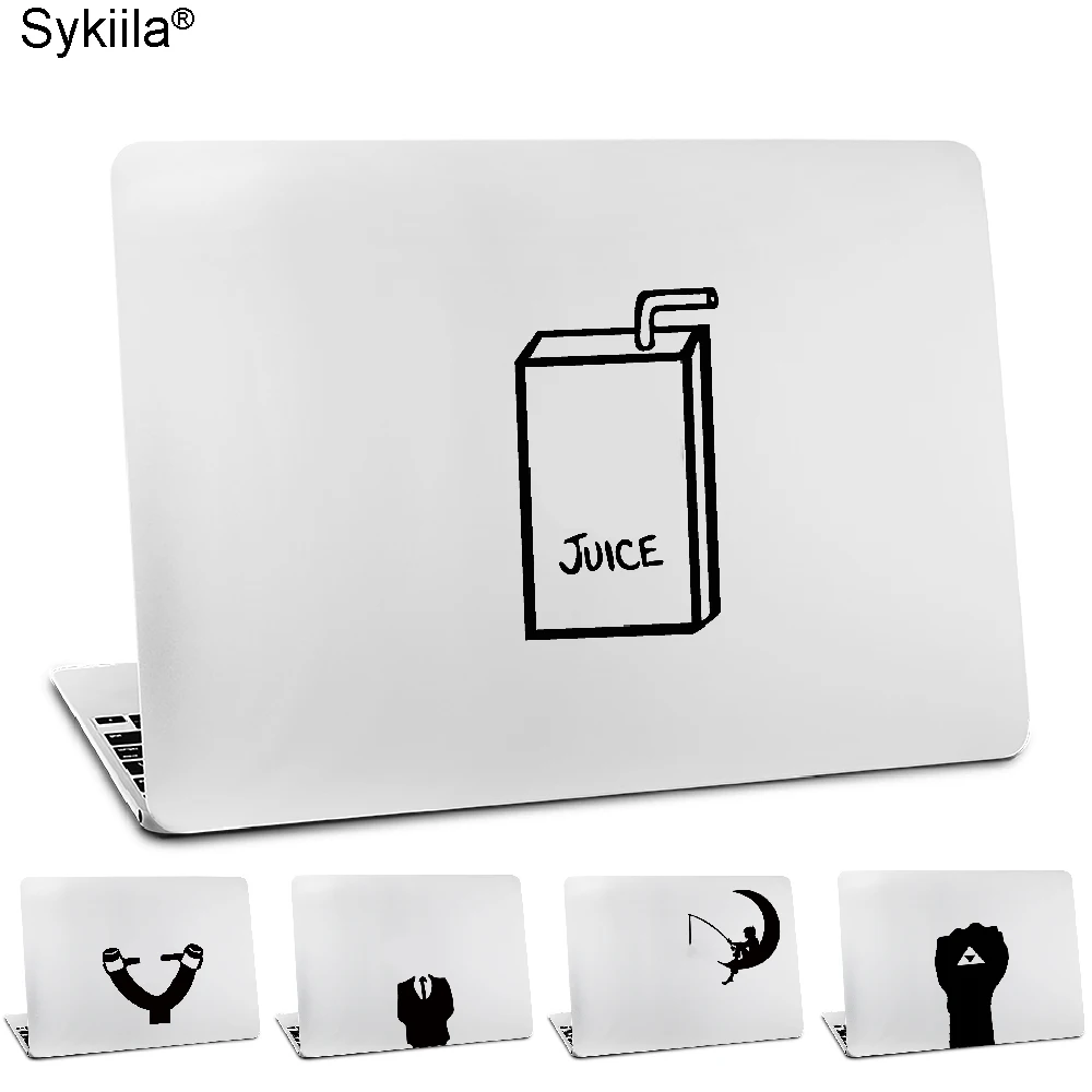 Adesivo Sykiila Per Apple Macbook Air 11 13 Pro 13 15 17 Retina 12 Personal Vinyl Decal Skin Laptop Juice Box Tazza Nera 2019
