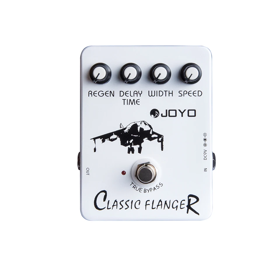 Joyo Jf-07 Classic Flanger Pedale Effetti Per Chitarra Flanger Analogico Stompbox Velocità Riacquista Larghezza Ritardo Tempo Regolabile