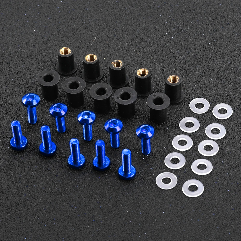 10 Pz M5 Parabrezza Parabrezza Bulloni Viti Dado Di Fissaggio Per Bmw Rninet Cafe Racer Rninet Puro Rninet Scrambler Rninet Urban Gs