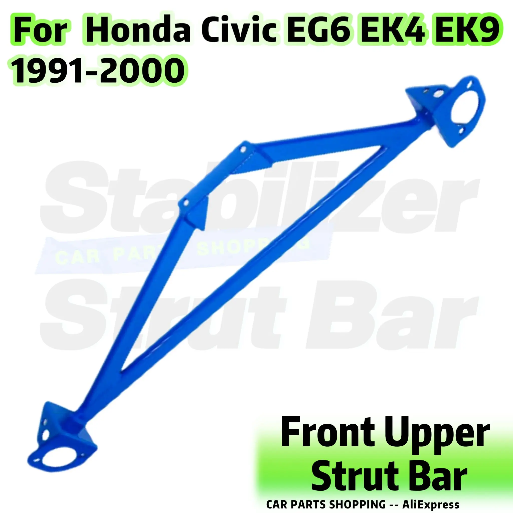 Barra Del Puntone Dello Stabilizzatore Superiore Anteriore Per Honda Civic Eg6 Ek4 Ek9 1991-2000 Motore Superiore Stb Strut Tower Brace Anti Sway Susp