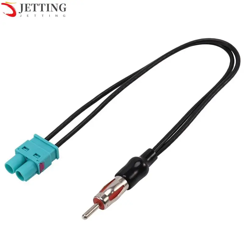 1Pc Car Audio Cable Adapter Antenna Dual Femmina Fakra Radio A Standard Moto Din Maschio Antenna Adattatore