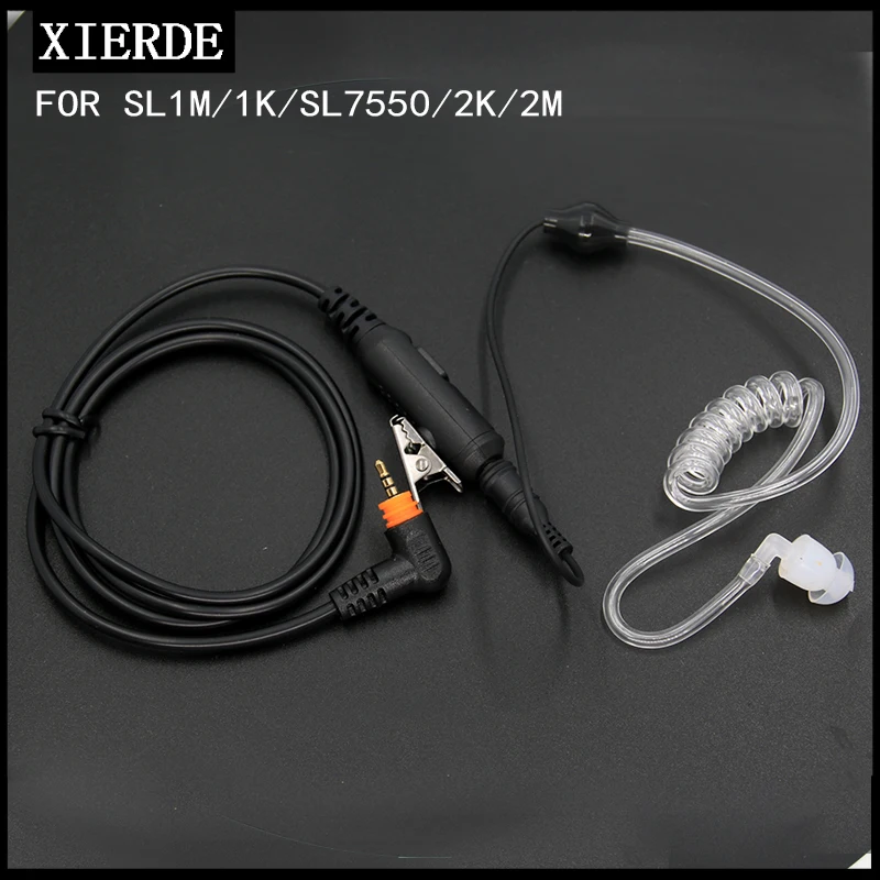 Auricolare Gancio Per Motorola Radio Sl1K Sl1600 Sl1M Sl2M Sl7550 Sl4000 Slik Moto Trbo Radio Walkie Talkie Ptt Cuffie
