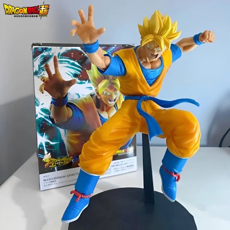 Bandai Genuine Dragon Ball Anime Lc Son Gohan Action Figures Model Legends Collection Ornamenti Bambola Giocattoli Regali Per Uomo