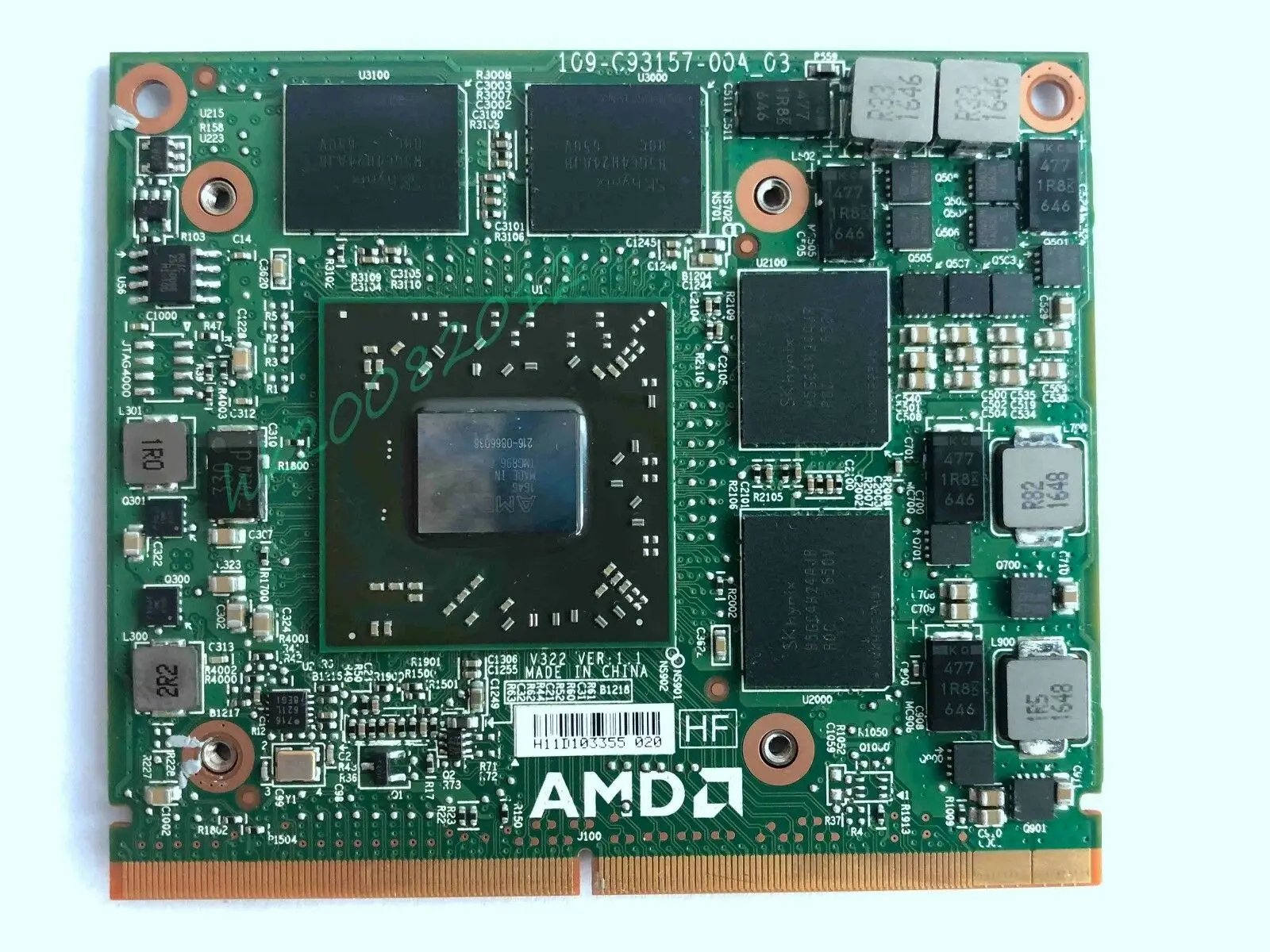 Nuovo Dell Precision 7510 7520 Per Hp Zbook15 G4 G3 Radeon Pro W5170 Wx4130 2Gb Wx 4150 Wx4150 4Gb Mxm3.0 Tipo A Scheda Gpu Video