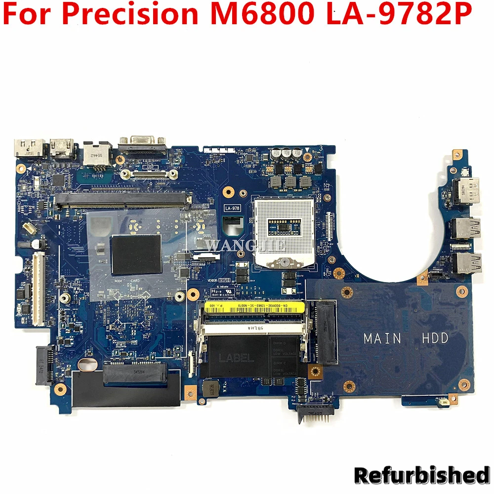 Per Dell Precision M6800 Scheda Madre Del Computer Portatile Gdmgc 0Gdmgc Cn-0Gdmgc Pga947 Var10 La-9782P Ddr3 Ricondizionato 100% Funzionante