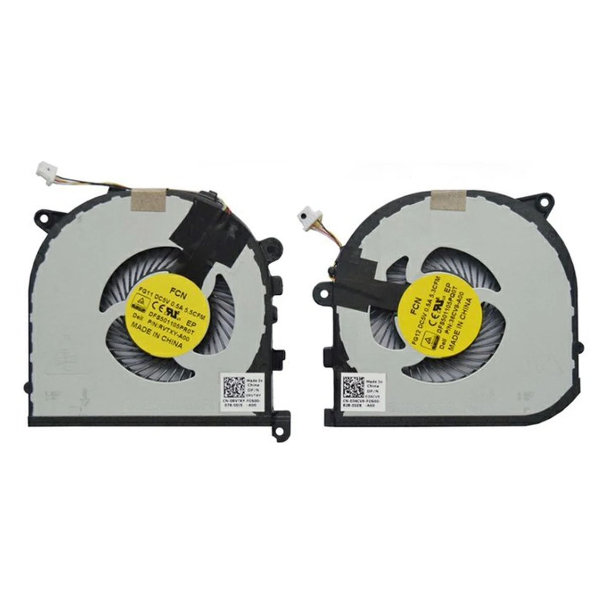 Ventola Per Dell Xps 15 9550 Precision 5510 Cpu E Gpu Twins Ventole Di Raffreddamento Per Dell Xps Cooler