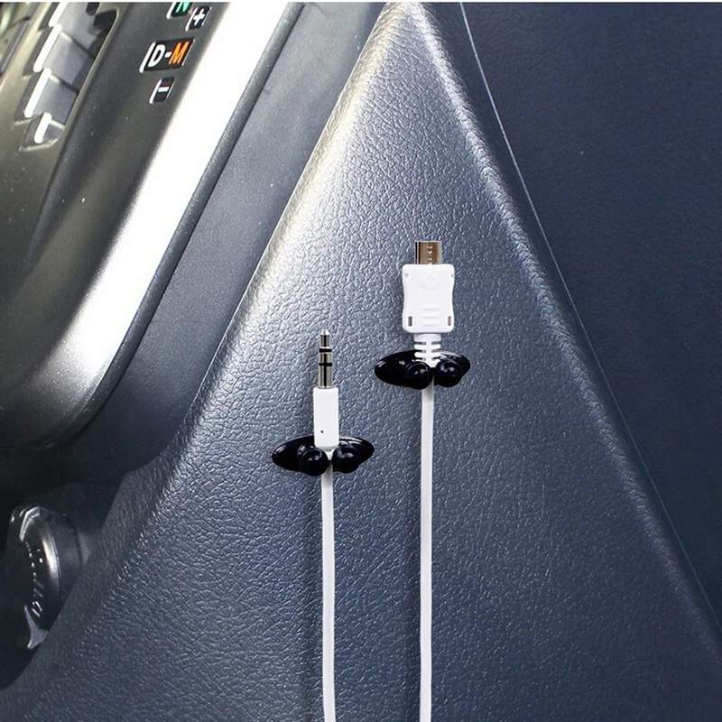 Car Desk Wall Usb Wire Cable Line Fastener Clip Holders Per Mazda 2 3 5 6 Cx5 Cx7 Mx5 Per Suzuki Sx4 Jimny Swift Per Saab 93 95