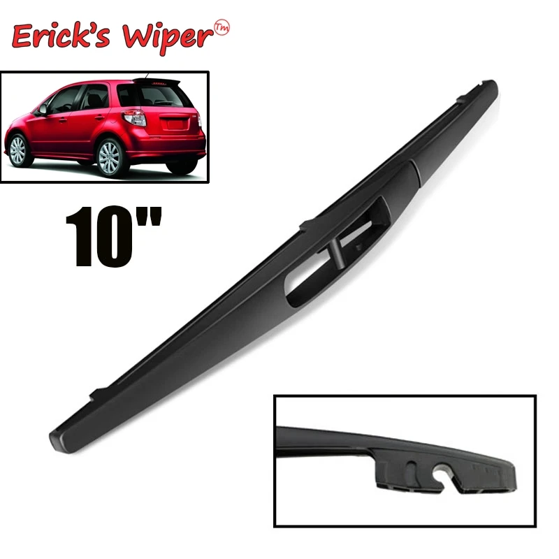 Ener'S Wiper 10 "Spazzola Tergicristallo Posteriore Per Suzuki Sx4 Hatchback Sx4-Fcv S-Cross 2006 - 2020 Parabrezza Parabrezza Finestra Portellone