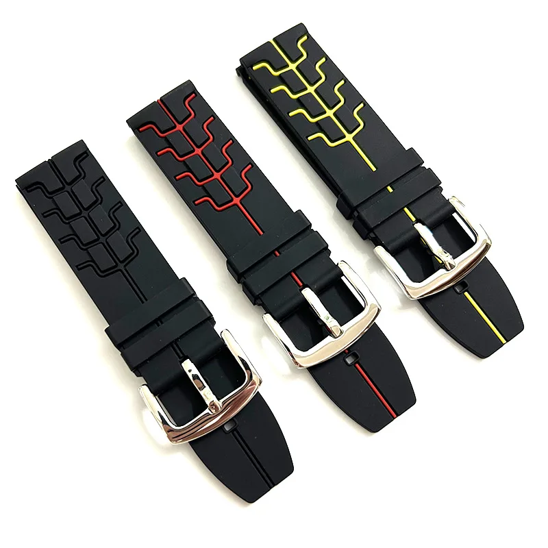 24Mm Per Tag Heuer F1 Citizen Diving Strap Sport Canvas Fabric Watchband Men Watch Blue Orange Wristband
