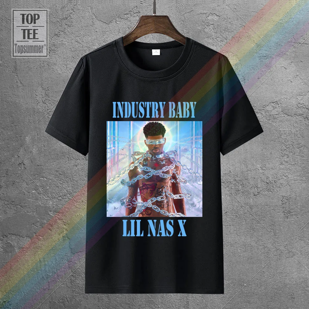 Lil Nas X Tee Shirt Industry Baby T-Shirt Goth Retro T-Shirt Gothic Emo Tshirt Punk Hippie Tee Shirt