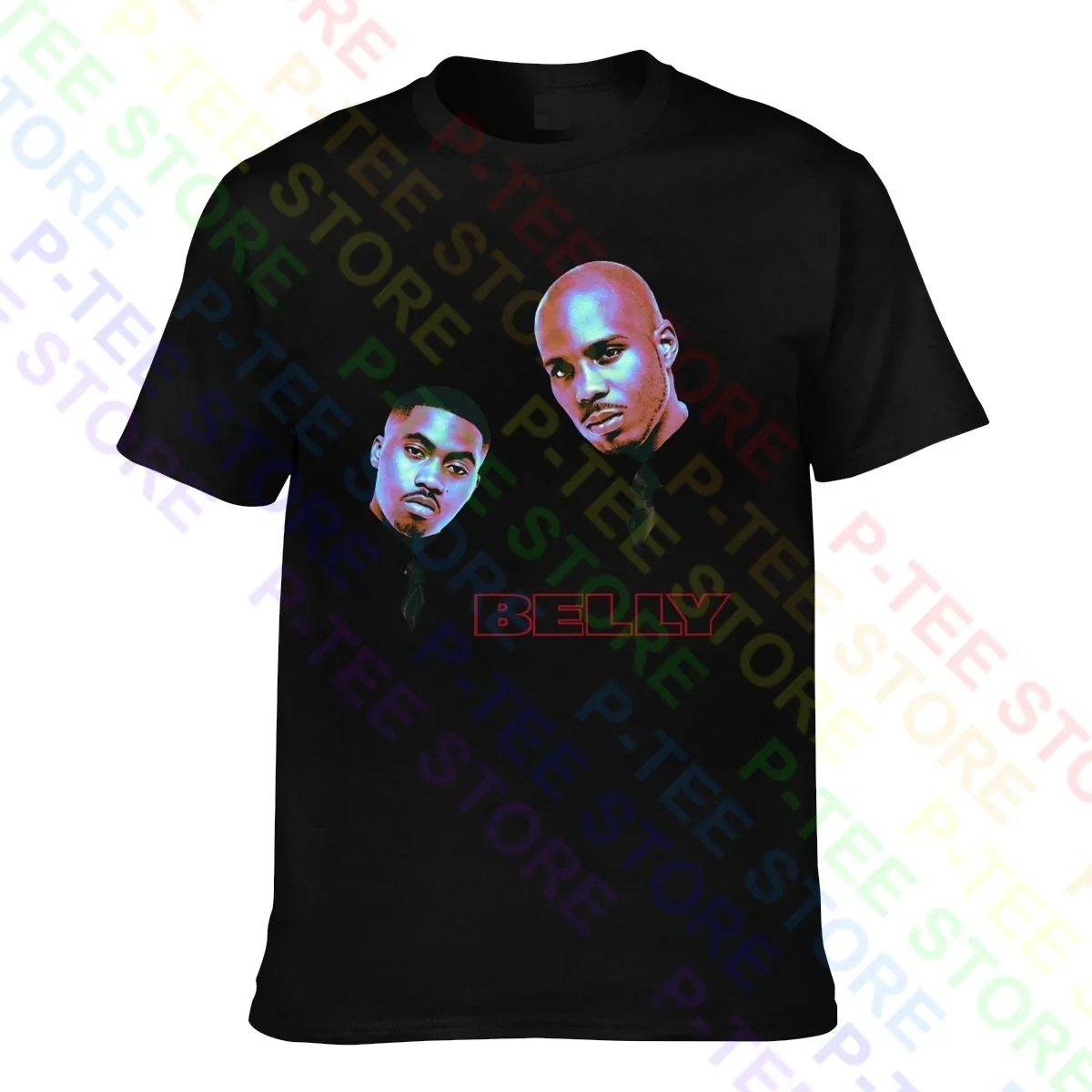 Dmx Nas Belly Movie Ruff Ryders Maglietta Ftp Anni '90 Maglietta New Unique Hip Hop All-Match
