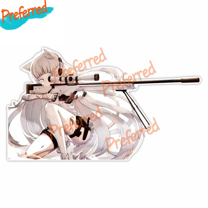 Anime Girls Frontline Accessori Esterni Adesivi Per Auto Windows Decal Vinile Impermeabile Campervan Sticker Boutique Decalcomanie