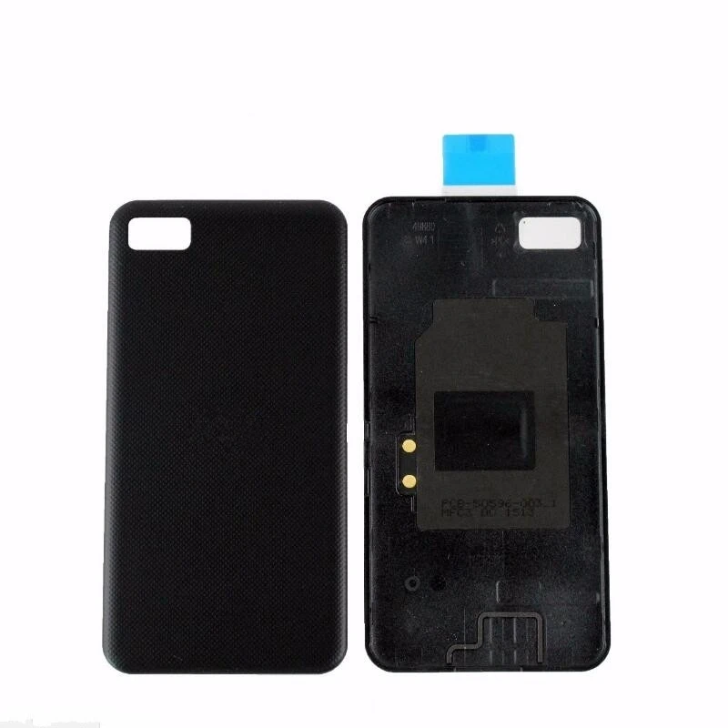 Original With Nfc + Logo For Blackberry Z10 Battery Back Cover Black Back Cover Battery Cover Door
