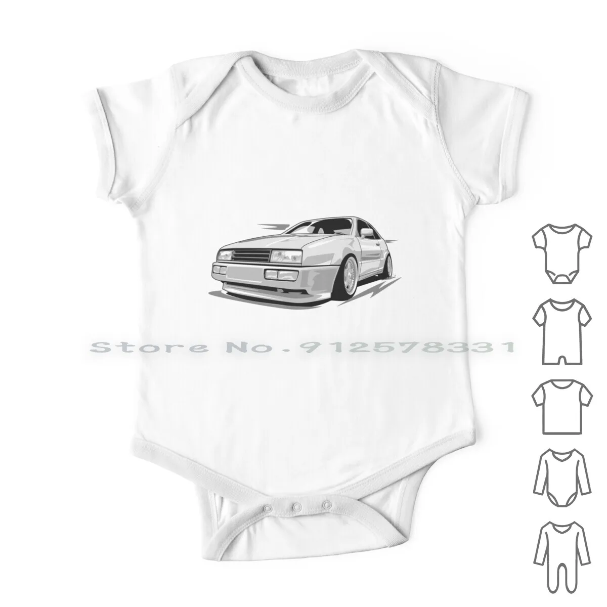 Corrado G60 Vr6 "Low Style" Vestiti Per Neonati Pagliaccetti Tute In Cotone Corrado Appassionato Corrado Tuning