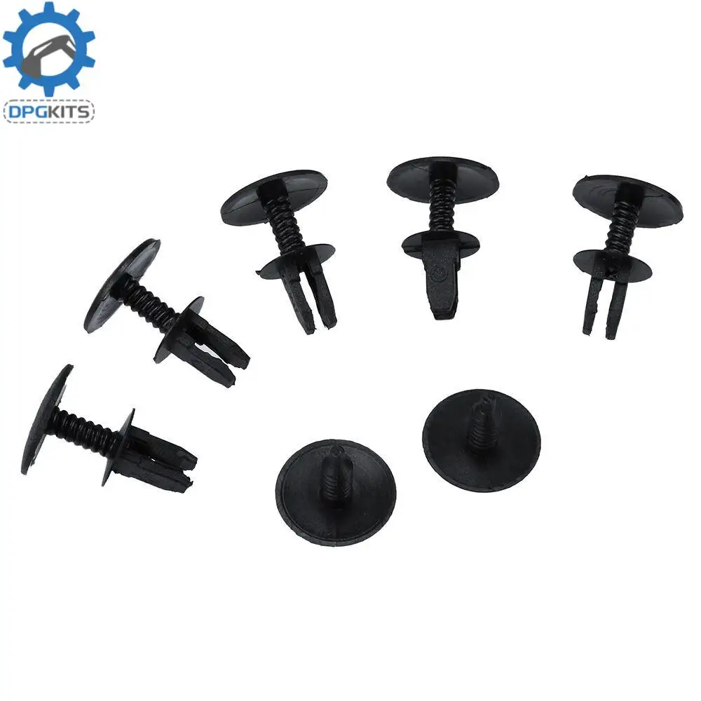 7Pcs Cowl Scuttle Trim Clips Water Rain Tray Deflettore Panel Cowl / Scuttle Trim Clips Per Vw Golf Mk3 Vr6 Gti