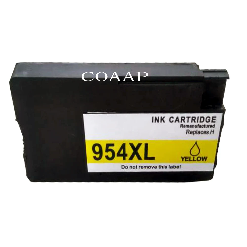 1X Giallo Compatibile Hp 954 Cartuccia Di Inchiostro Per Hp Officejet Pro 7740 8210 8710 8715 8716 8720 8725 8730 8740 All-In-One Printer