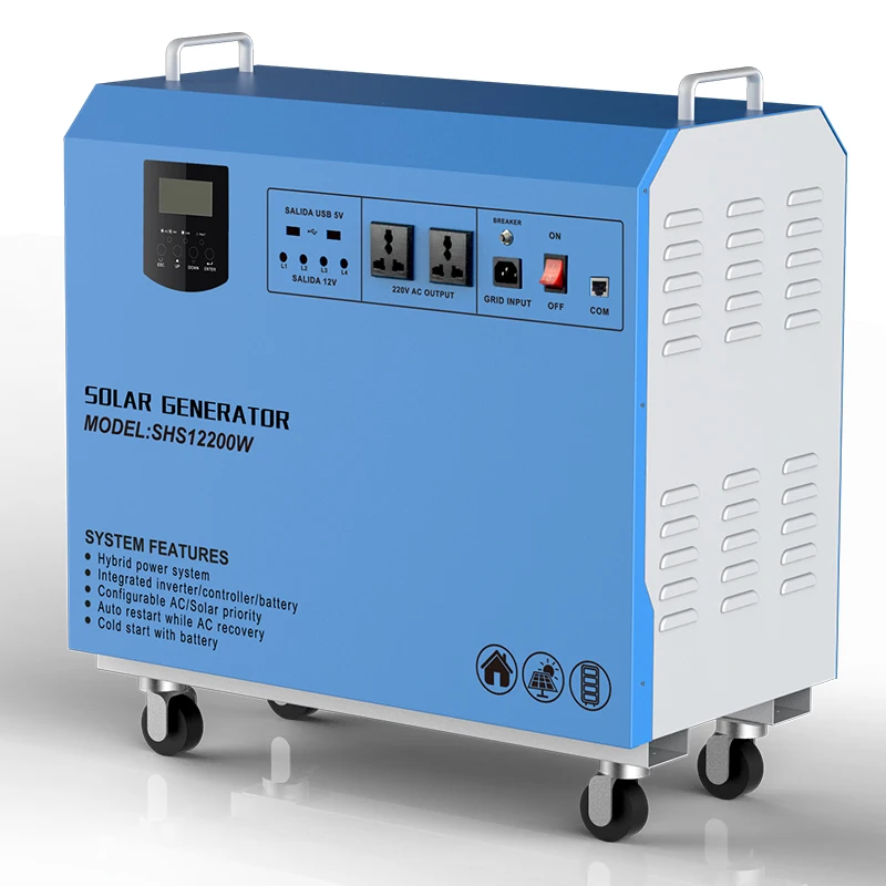Inverter Solare Ibrido On Of Grid 10Kw 48V Mpp Trifase Parallelo Con Batteria Al Litio