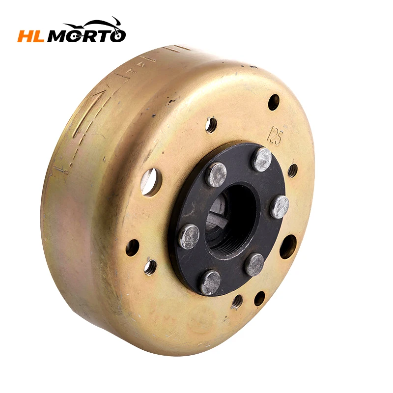 Flywheel Rotor For Gy6 125Cc 150Cc 152Qmi 157Qmj 1P52Qmi 1P57Qmj Magneto Flywheel Scooter Moped Atv Go Kart Parts