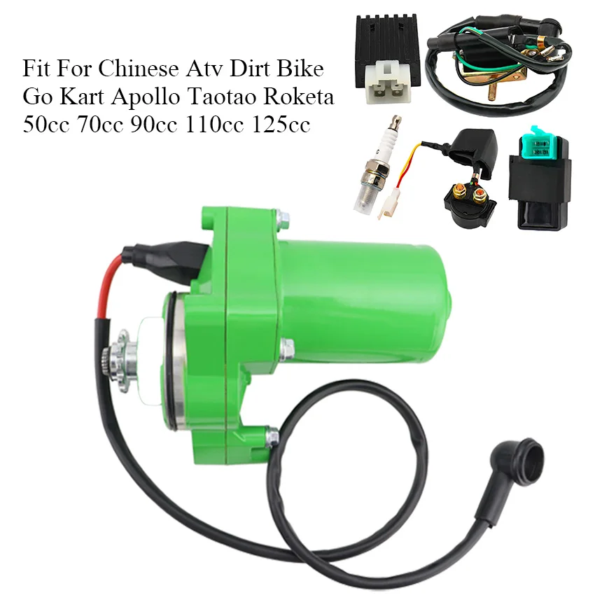 Relè Motorino Di Avviamento 5- Pin Per 50Cc 70 Cc 90Cc 100 Cc 110Cc 125 Cc Atv Dirt Bikes Go Kart Cinese Pit Bike Quad Dune