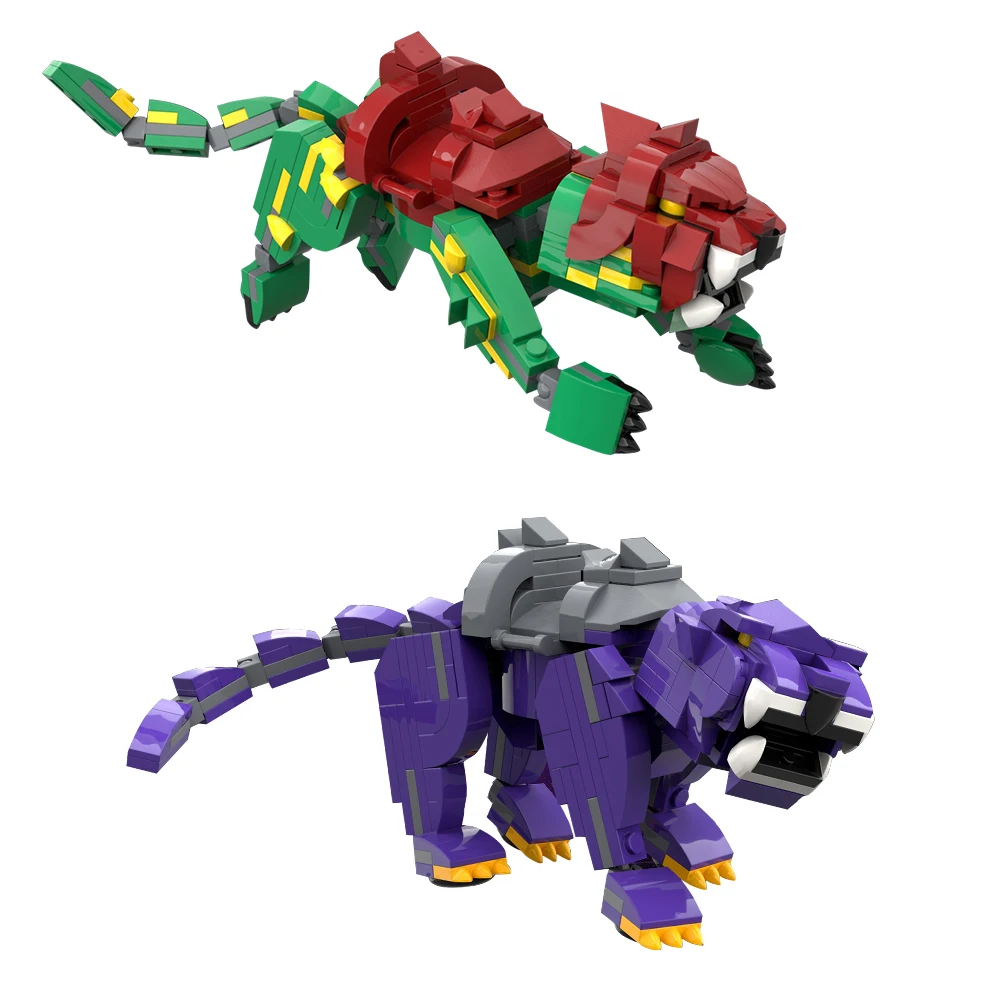 Setbricks Moc Masters Battle Cat Pantor Building Blocks Film Mattoni Creativi Modello Giocattoli Per Bambini Compleanno Regalo Di Natale