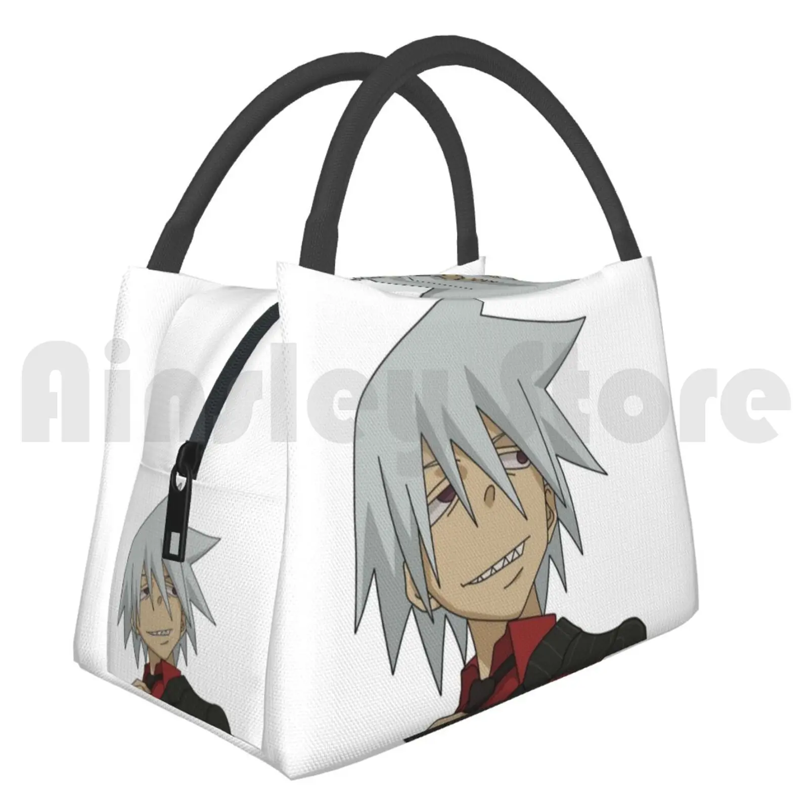 Borsa Isolante Portatile Soul Design Death The Kid Soul Eater Anime Manga Soul Eater Shinigami Soul Reaper