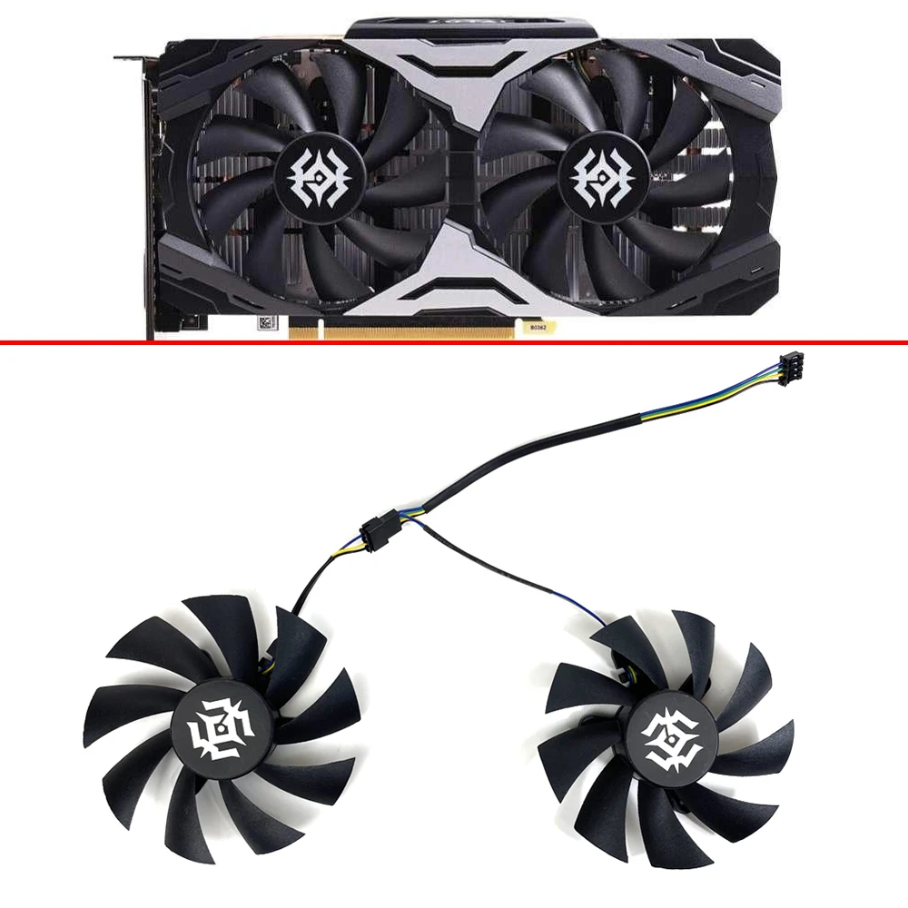 Nuova Ventola Di Raffreddamento 87Mm 4Pin Ga92S2H Gtx1660 1660 S Gtx1650 Gpu Ventola Per Ventola Video Zotac Geforce Gtx 1650 Gtx 1660 Gtx 1660 Super 