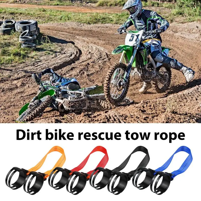 Dirt Bike Lift Strap Dirt Bike Pull Strap Resistente Allo Strappo Moto Rescue Pull Rope Dirt Bike Fork Strap Universal Pull Rope