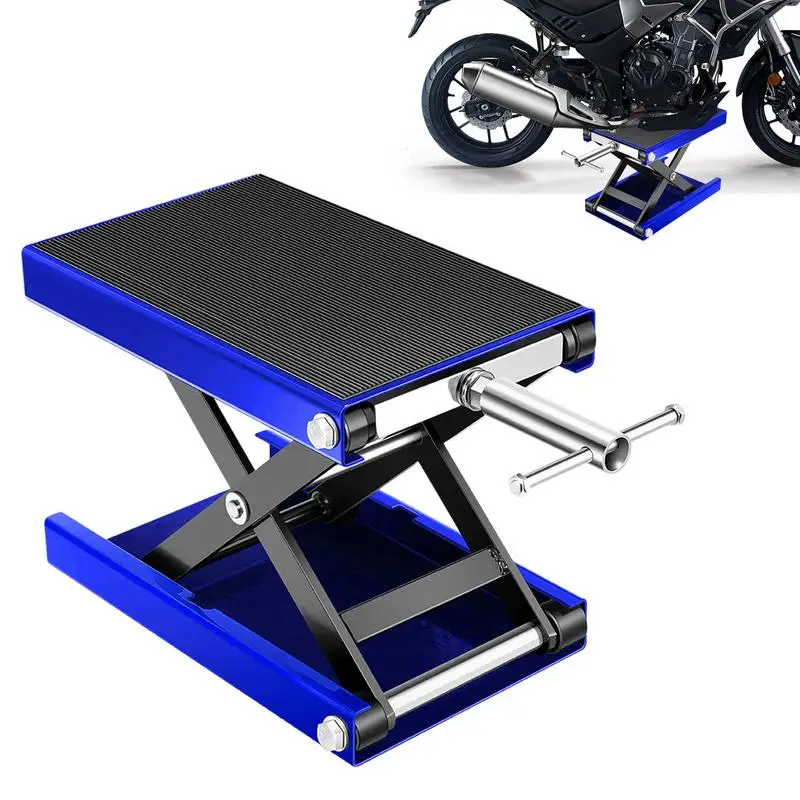 Sollevatore A Forbice Per Moto Martinetto In Acciaio A Ponte Largo Sollevatore A Forbice Tavolo A Pedale Atv Dirt Bike Supporto A Forbice Per Moto