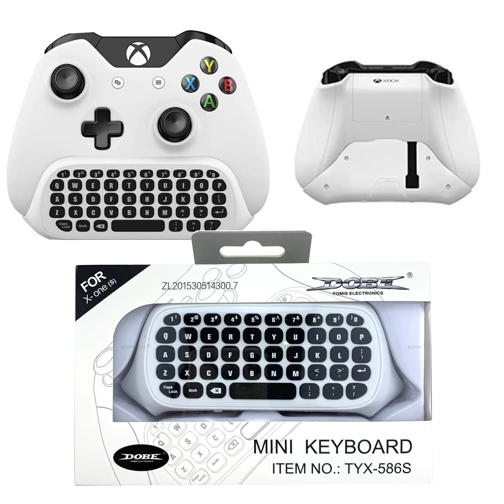 2.4G 47 Tasti Tastiera Wireless Chatpad Messaggio Gamepad Tastiere Tastiere Tastiere Da Gioco Per Xbox Un Controller Di Gioco
