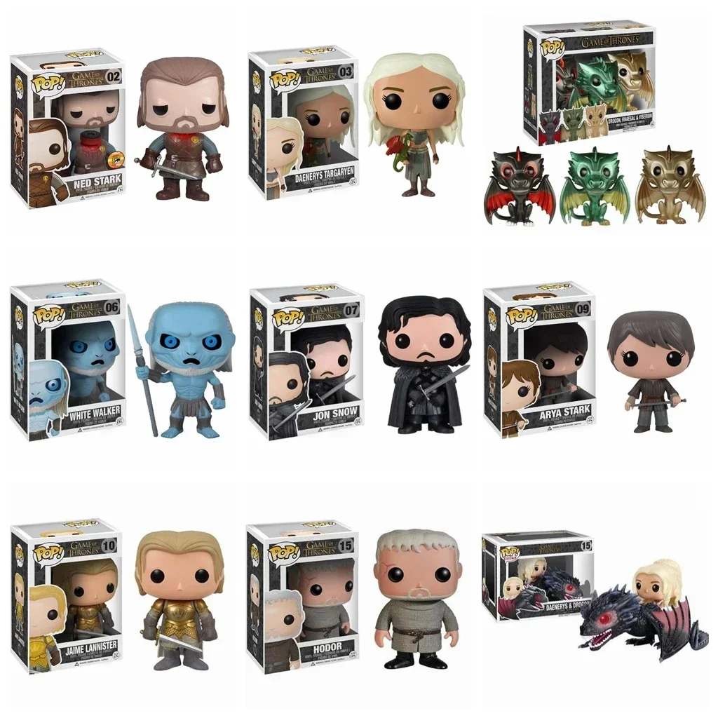 Funko Pop Game Of Samwell Tarly The Mountain Jon Snow Hodor Figuretoys Thrones Collection Model Toy For Children