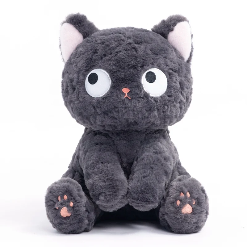 Lovely Plush Black Cat Dolls Cute Toy Farcito Soft Cat Pillow Bambini Bambini Regali Di Compleanno
