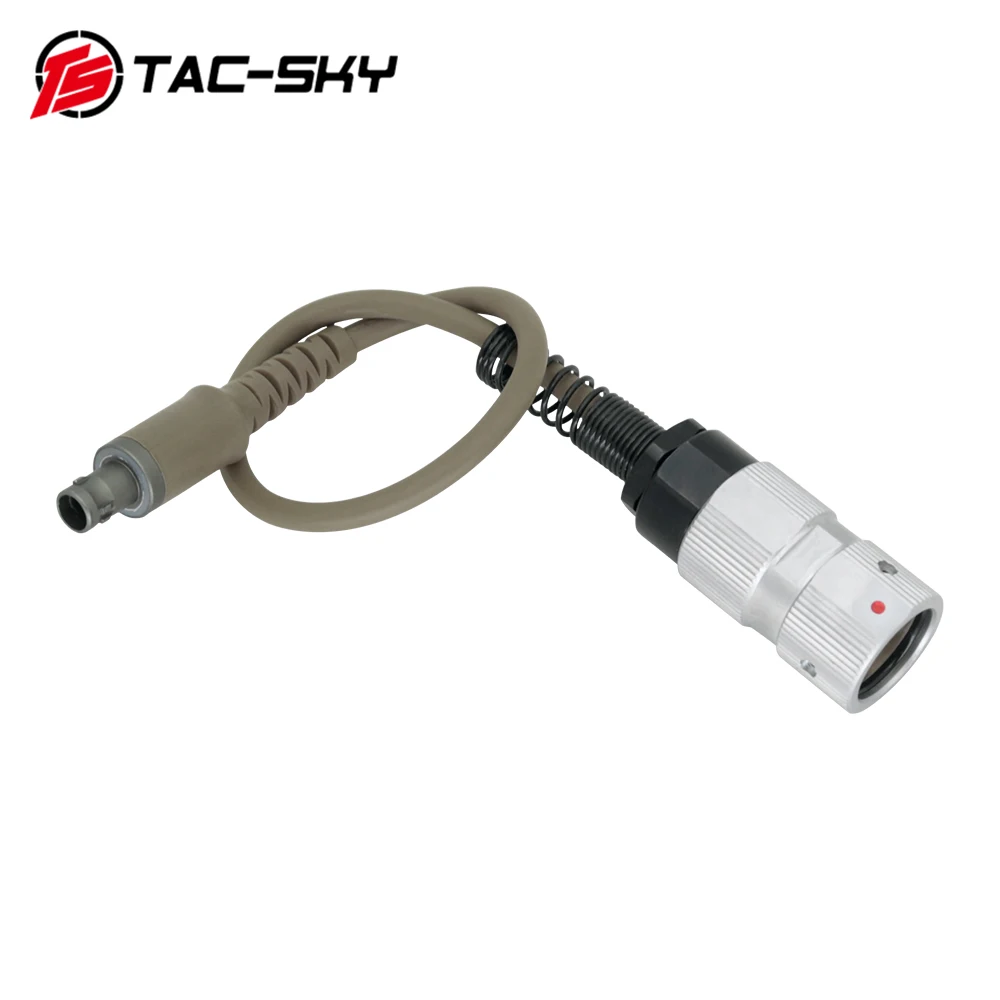 Tac-Sky Compatibile Invisio V60 Cavo Collegamento V60 Spina A 6 Pin Adattatore Spina