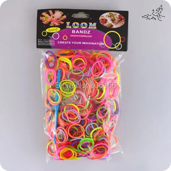 Hot 3000 Pz Colori Della Miscela 5 Pacco Colorful Bands Loom Gomma Accessori Fai Da Te Braccialetti Per Bambini Gioelleria Raffinata E Alla Moda All'I