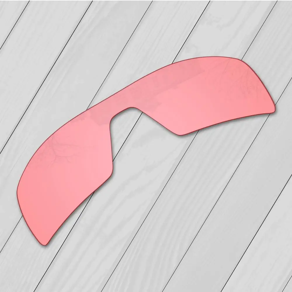 E.O.S Lenti Di Ricambio Per Oakley Occhiali Da Sole Oil Rig-Hd Rosa Non Polarizzati