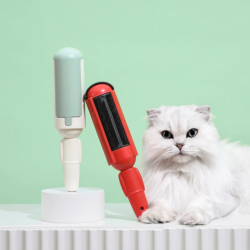 Pet Hair Remover Clothes Spazzola Multiuso Cat Dog For Cat Wool Cleaning Clothes Polka Dot Remover Pink Stuff Cleaning