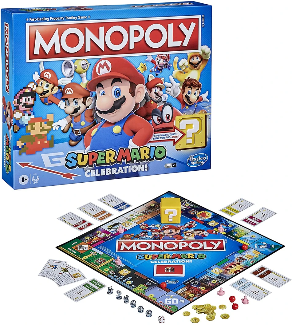 Y Monopy Super Mario Celebration Edition Gioco Da Tavolo Per Bambini Mariokart Family Party Game Giocattoli Educativi Per Regalo Per Bambini