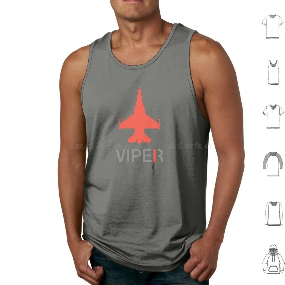 F-16 Viper Canotte Stampa Cotone Us Air Force Stati Uniti Air Force Usaf F 16 Fighting Falcon F16 Jet F 16 Viper F 16