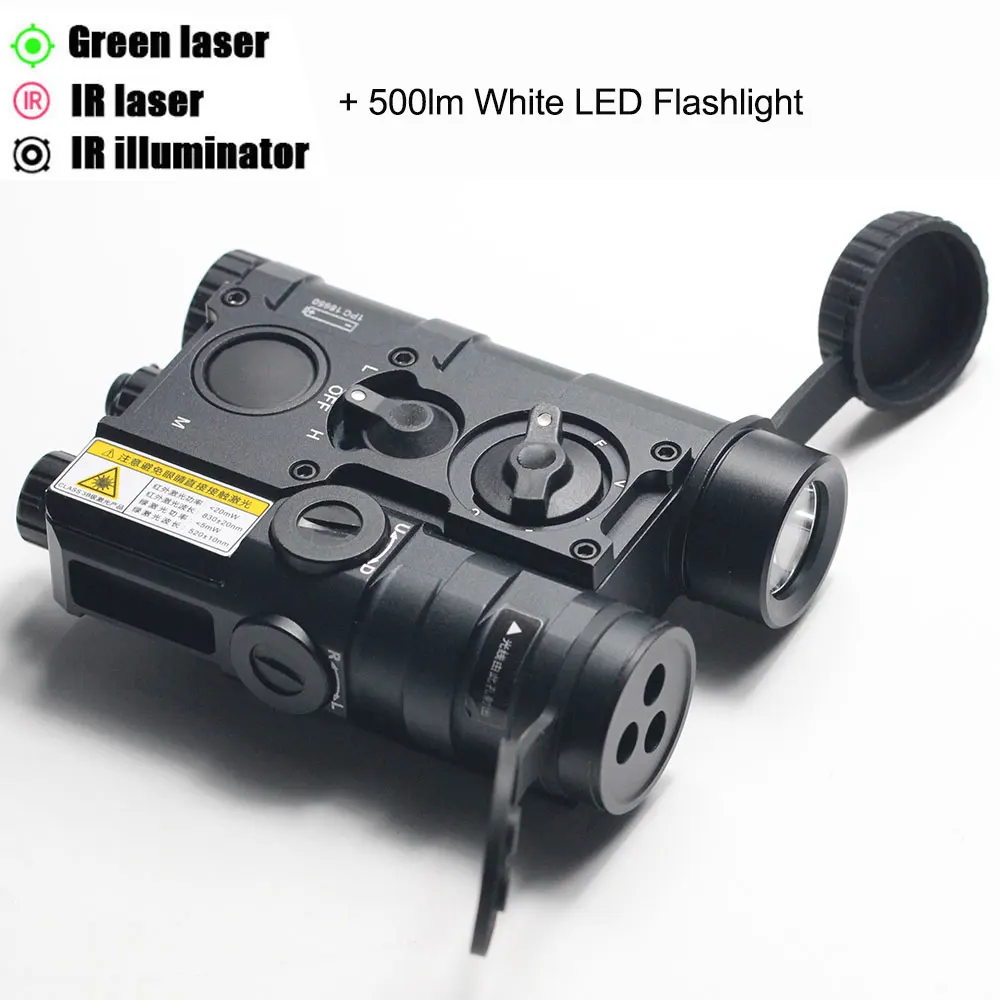 Picatinny Rail High Power Ir Mirino Laser Caccia Verde De Alta Potencia Arma Ar 15 Lanterna Tatica Militar Green Laser Sight
