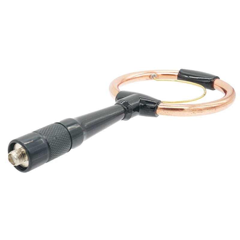 Antenna Radio Dual-Loop Antenna Sma-Femmina Dual Band Vhf/Uhf 144/430Mhz Per Baofeng