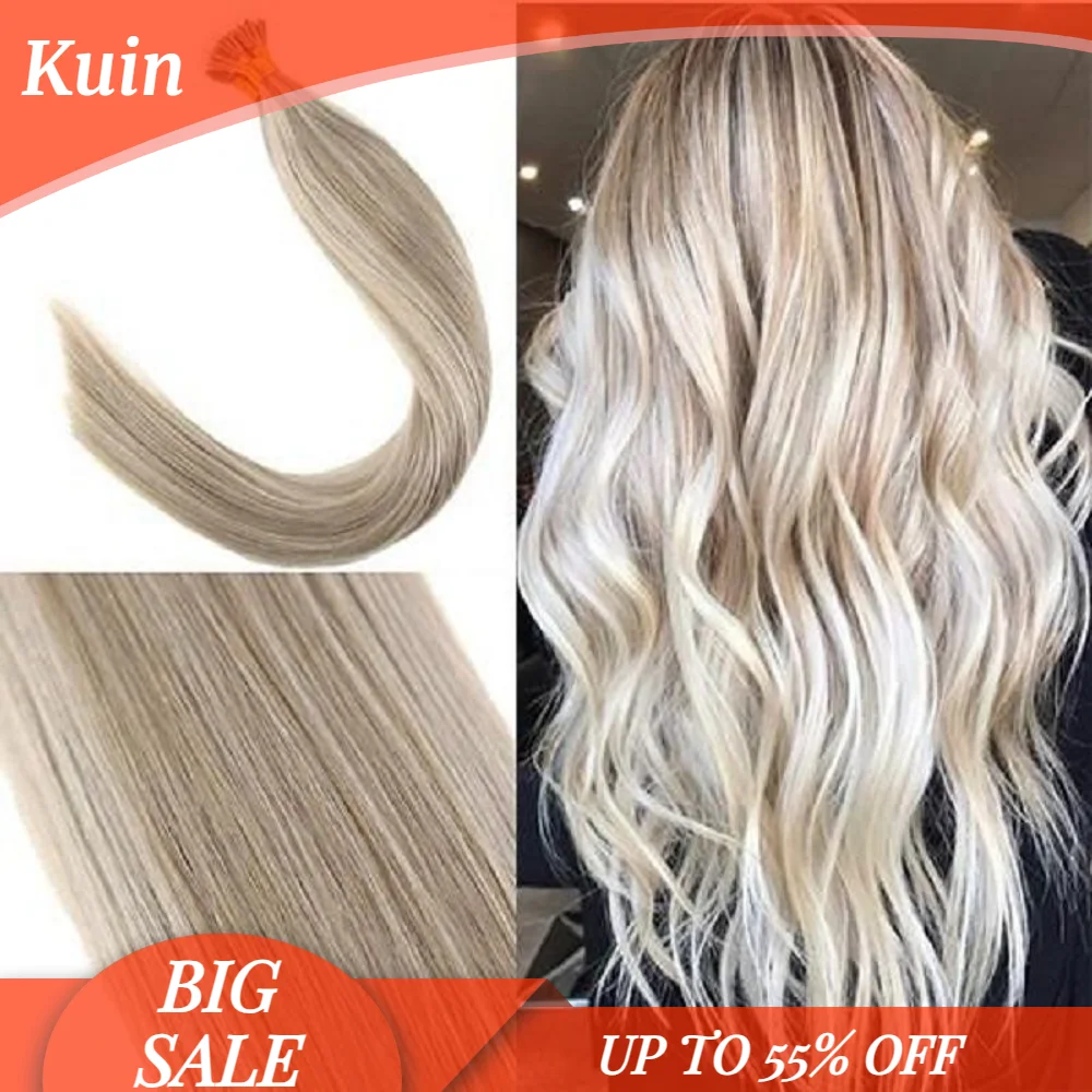 Platinum Nano Rings Hair Extension Straight Natural Micro Beads Hair Extension S Remy Human Microring Hair Brown Blonde Color