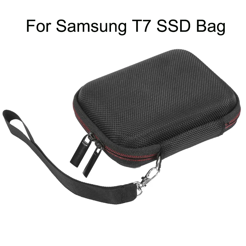 Eva Portable Universal Hard Carry Box Storage Bags Pouch Per Samsung T7 Ssd Bag Hard Drive Pouch Borse Protettive Accessori
