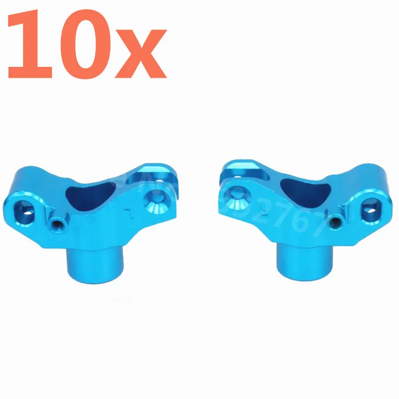 10 Pezzi Rc Auto In Lega Di Alluminio Aggiornamento Posteriore Hub Carrier (L/R) Per Rc Hobby, Auto Scala 1/10 Kyosho Optima Javelin 4Wd Cnc